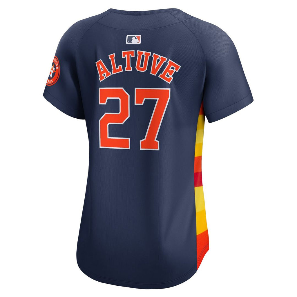Jose Altuve Houston Astros Nike Women's Alternate Limited Player Jersey – Navy