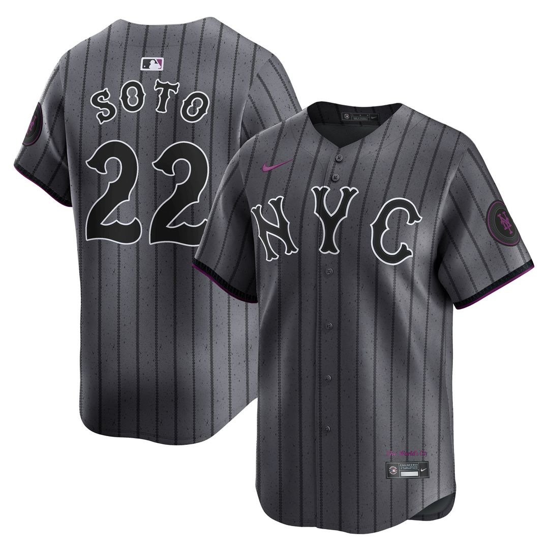 Juan Soto New York Mets Nike City Connect Limited Jersey - Gray