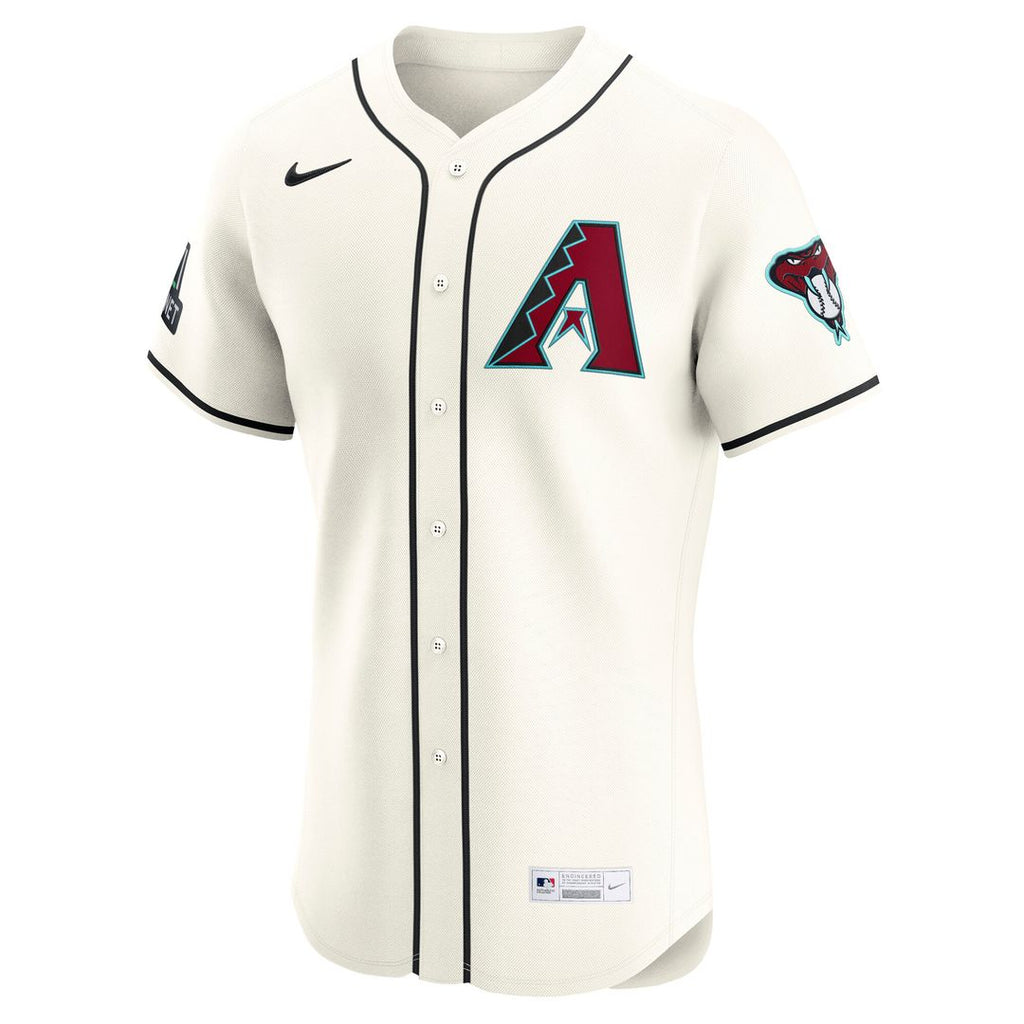 Arizona Diamondbacks Nike Home Elite Jersey - Cream