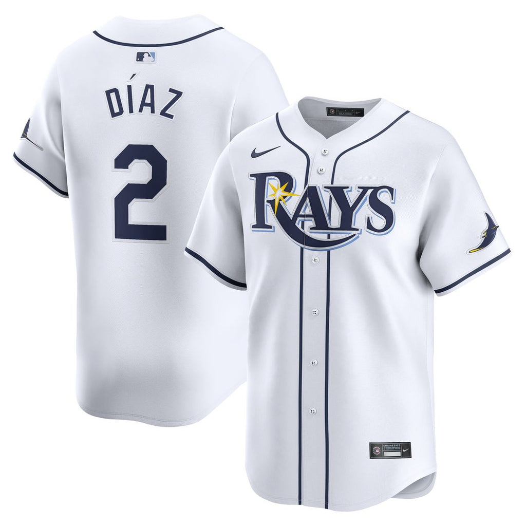 Yandy Diaz Tampa Bay Rays Nike Home Limited Player Jersey - White