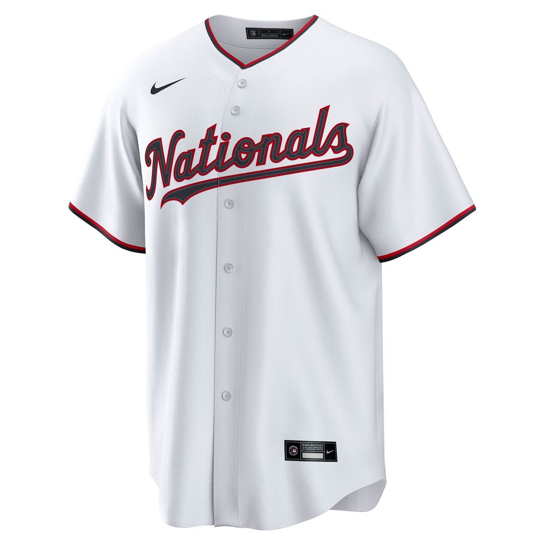 Dylan Crews Washington Nationals Nike Home Replica Jersey - White