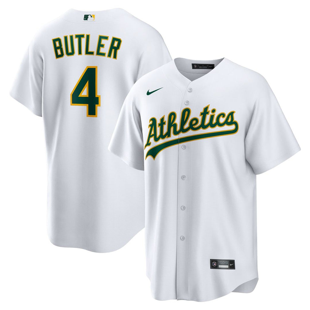 Lawrence Butler Athletics Nike Home Replica Jersey - White