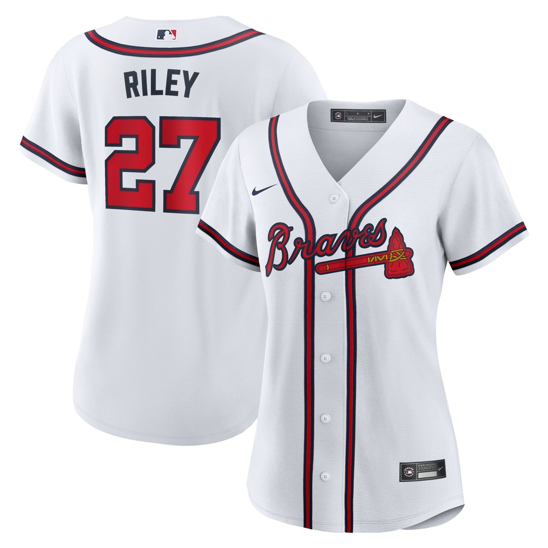 Austin Riley Atlanta Braves Nike Women's Home Replica Jersey - White
