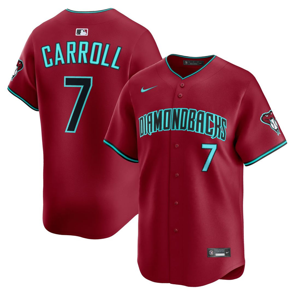 Corbin Carroll Arizona Diamondbacks Nike Alternate Limited Jersey - Red