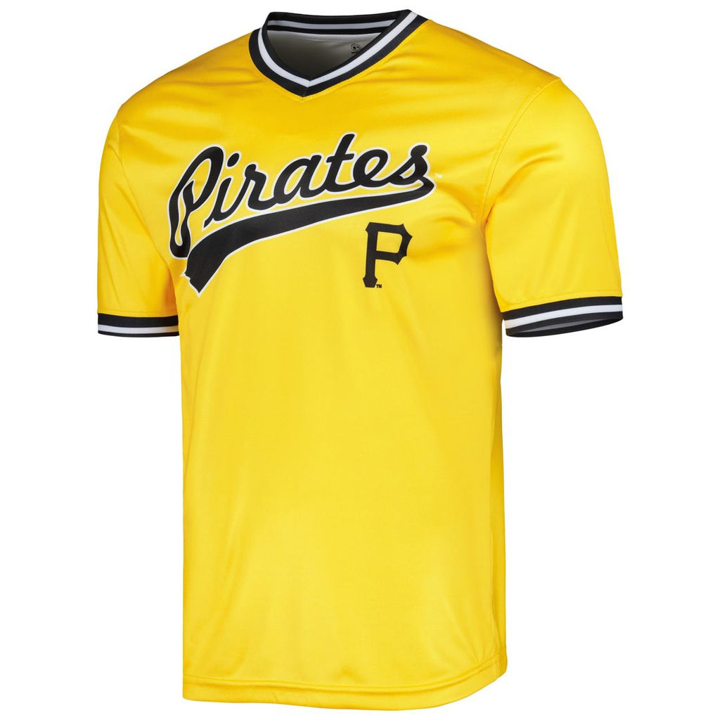 Pittsburgh Pirates Stitches Cooperstown Collection Team Jersey - Gold